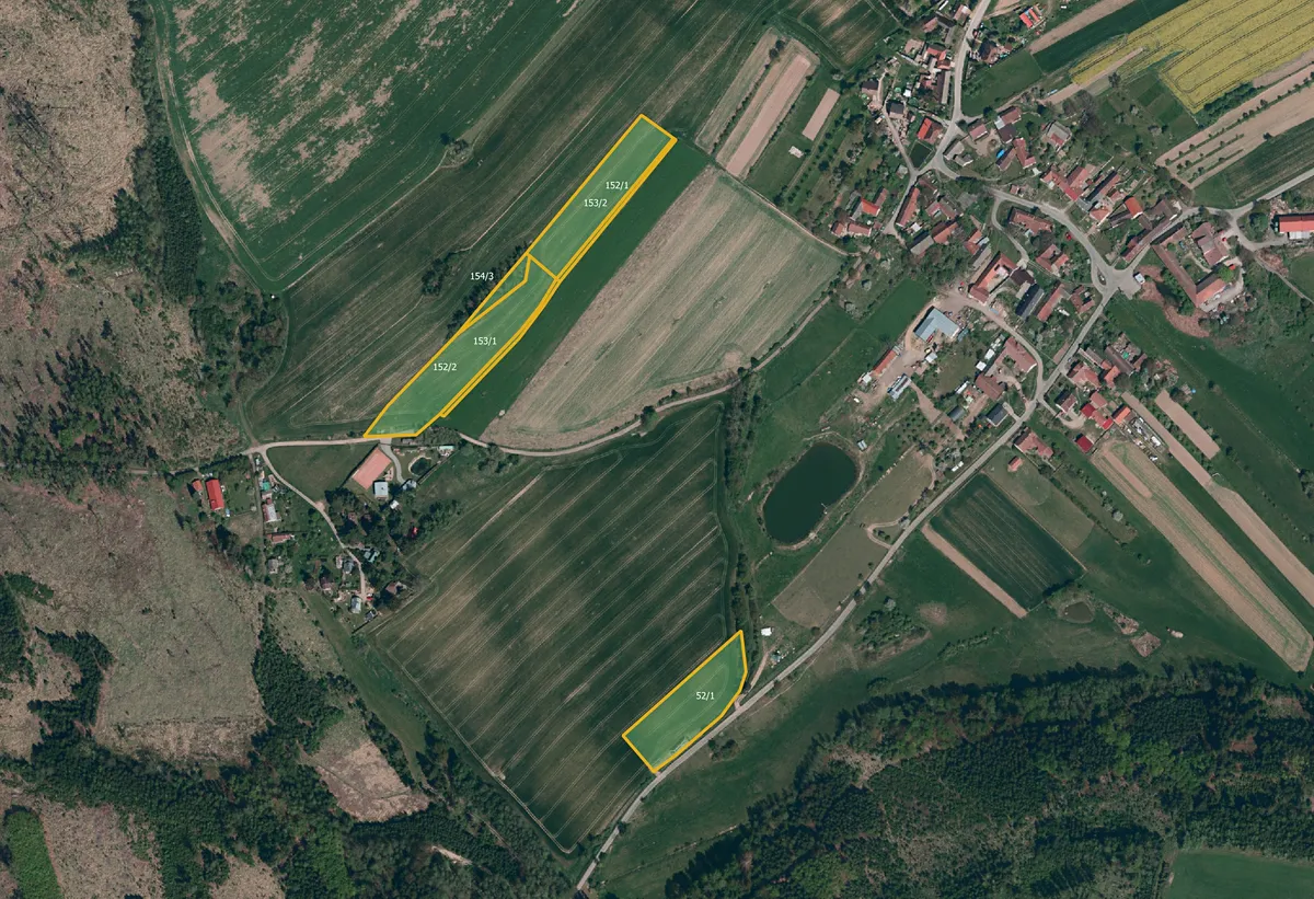 Prodej pole 8481 m²